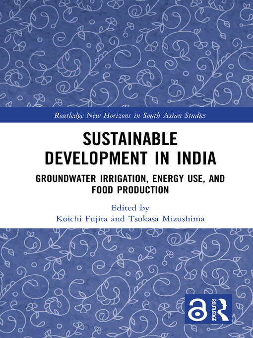 Title details for Sustainable Development in India by Koichi Fujita - Available